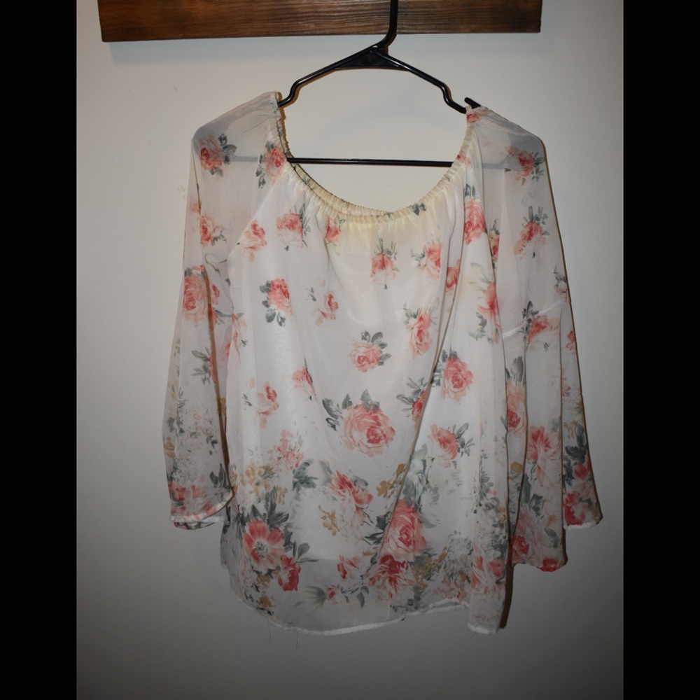 Off the shoulder top